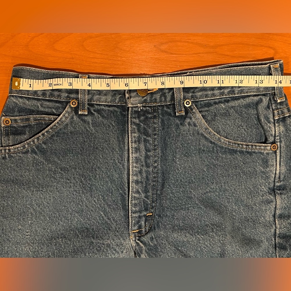 Vintage L.L. Bean Flannel-Lined Jeans - Picture 4 of 4